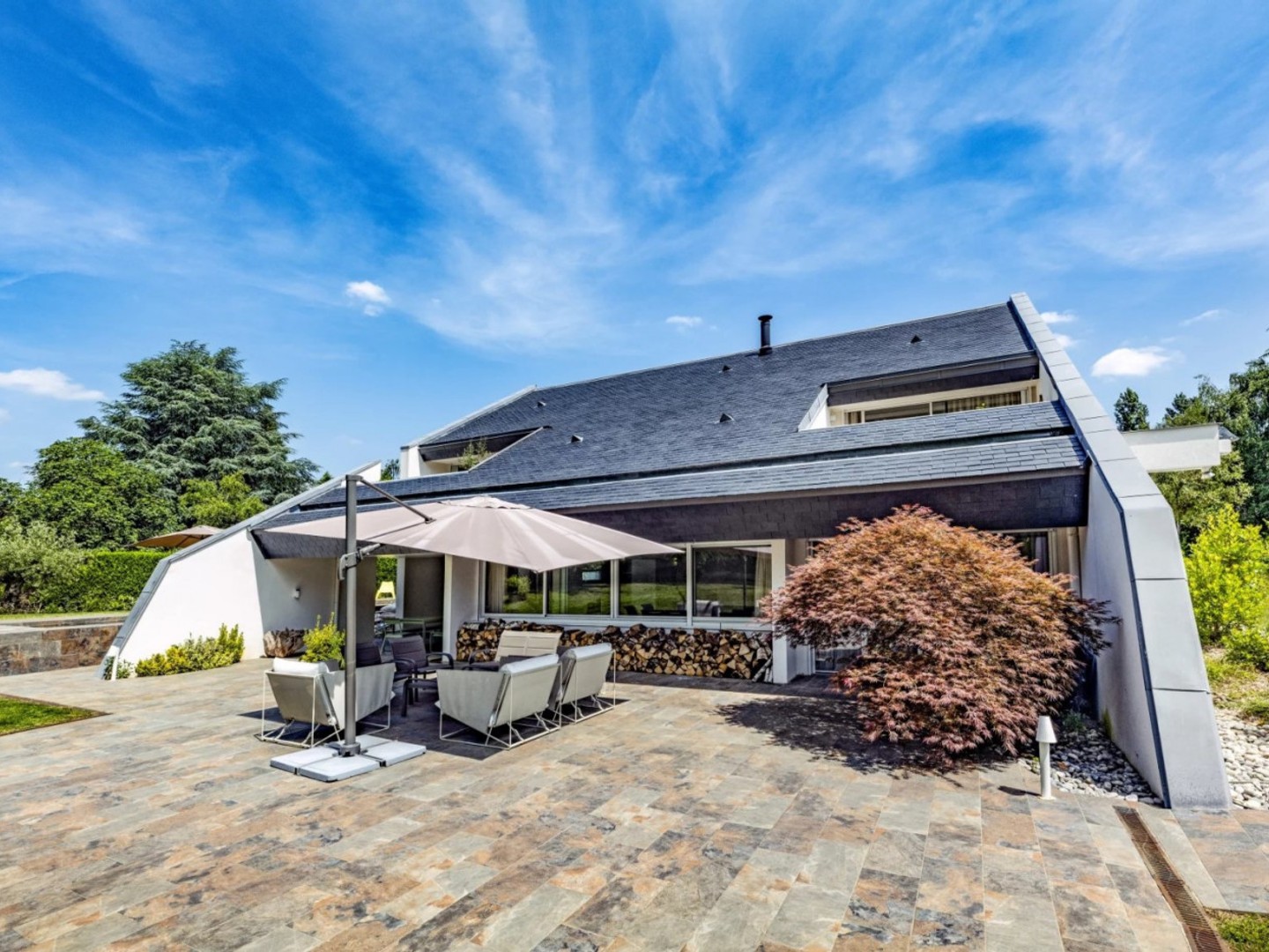 LES LOGES EN JOSAS - MIDORI - Maison d'architecte avec Bassin