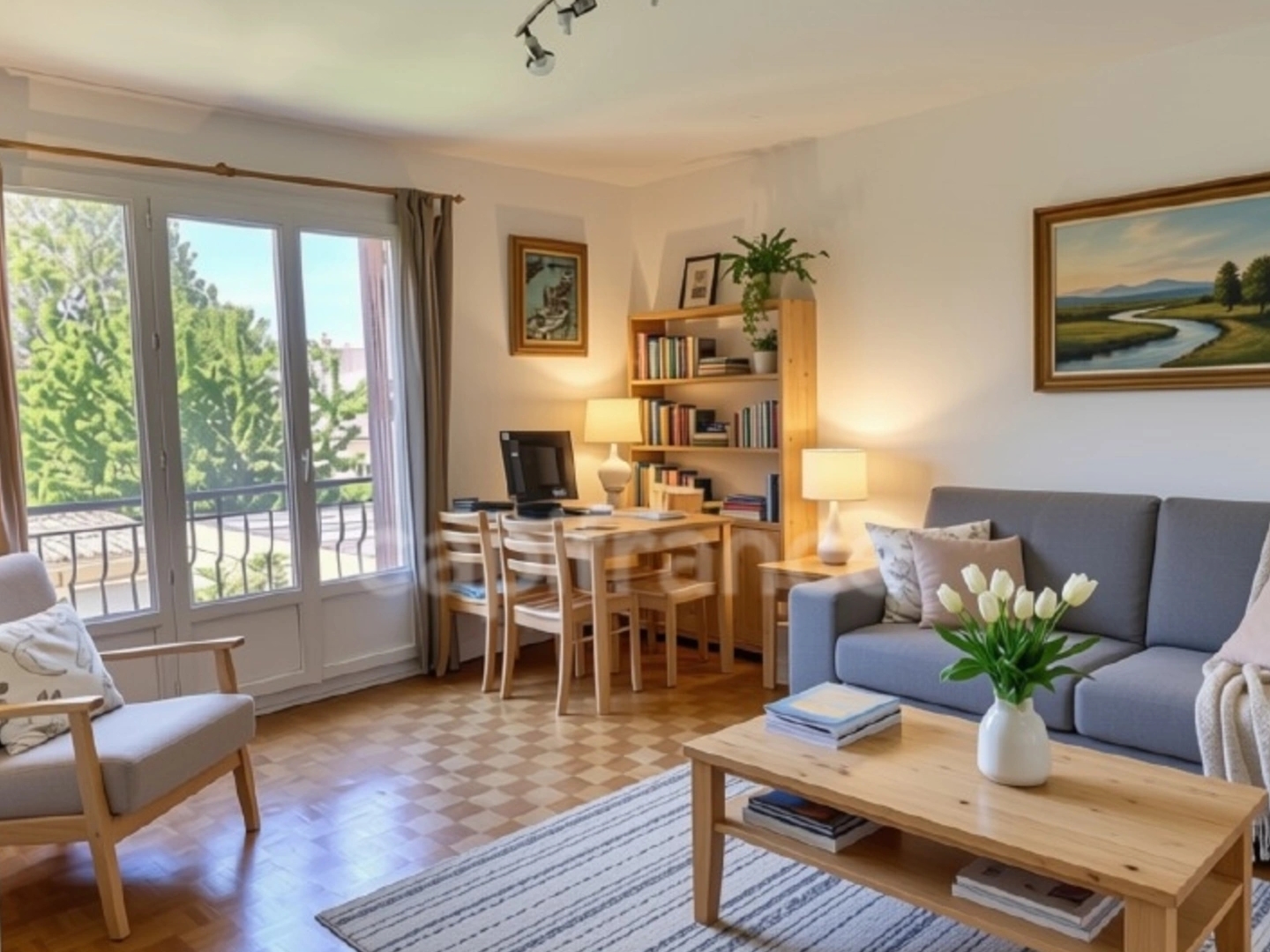 Appartement 2 pièces 57 m²