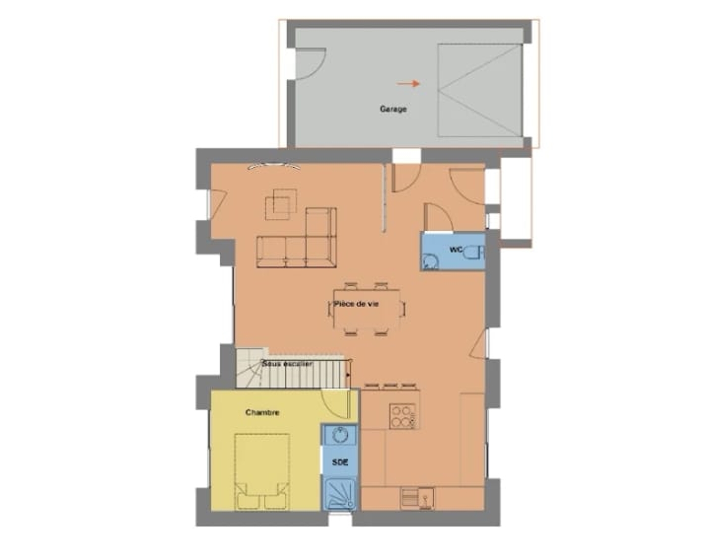Maison à vendre - 5 pièces - 95m2 - Riantec (56670)