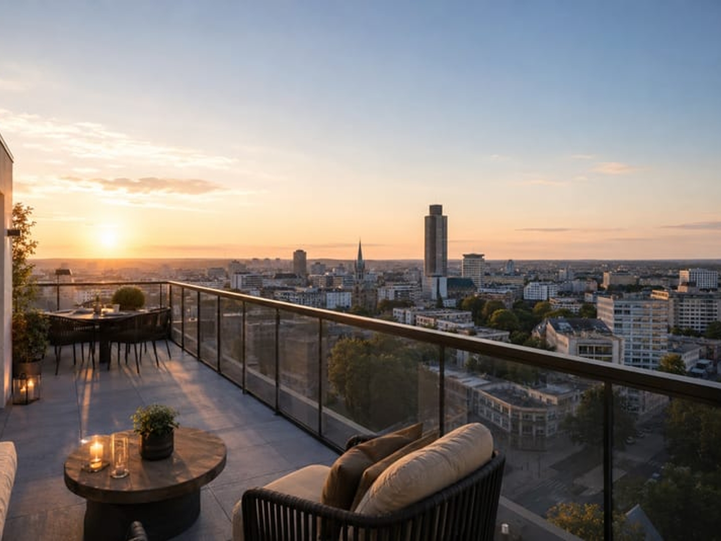 DERNIER ETAGE | TERRASSE | RENNES
