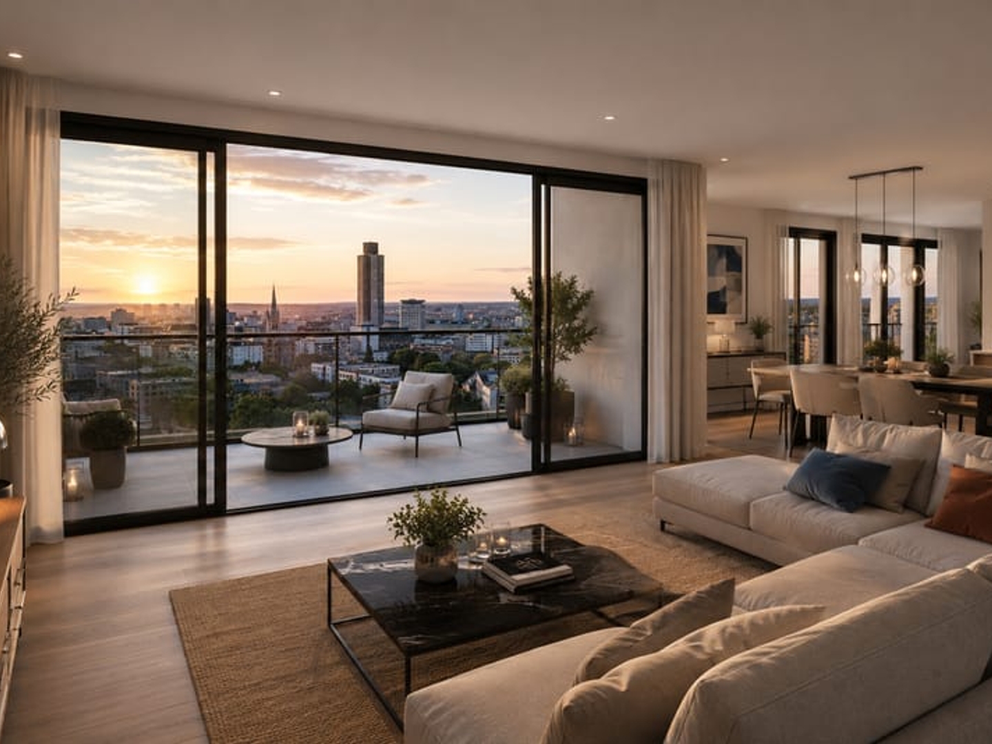 Appartement à vendre - 4 pièces - 107m2 - Rennes (35000)