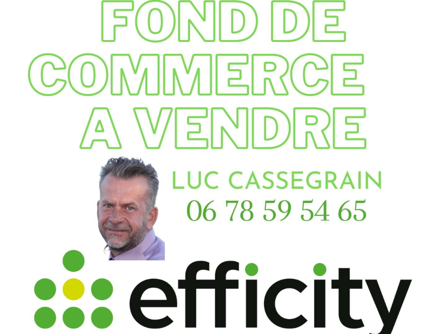 Fonds de commerce 280 m²