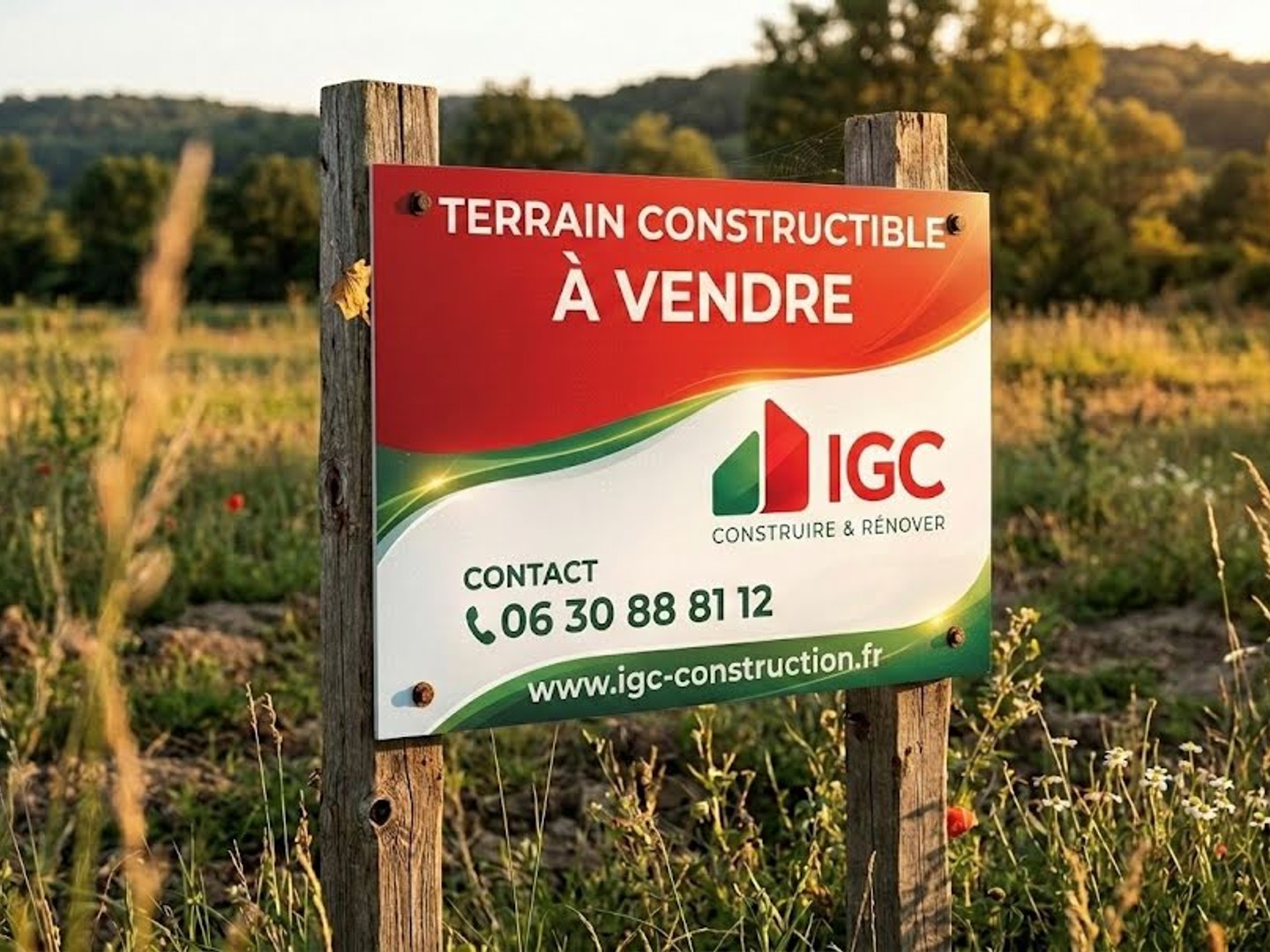 Terrain 1944 m²
