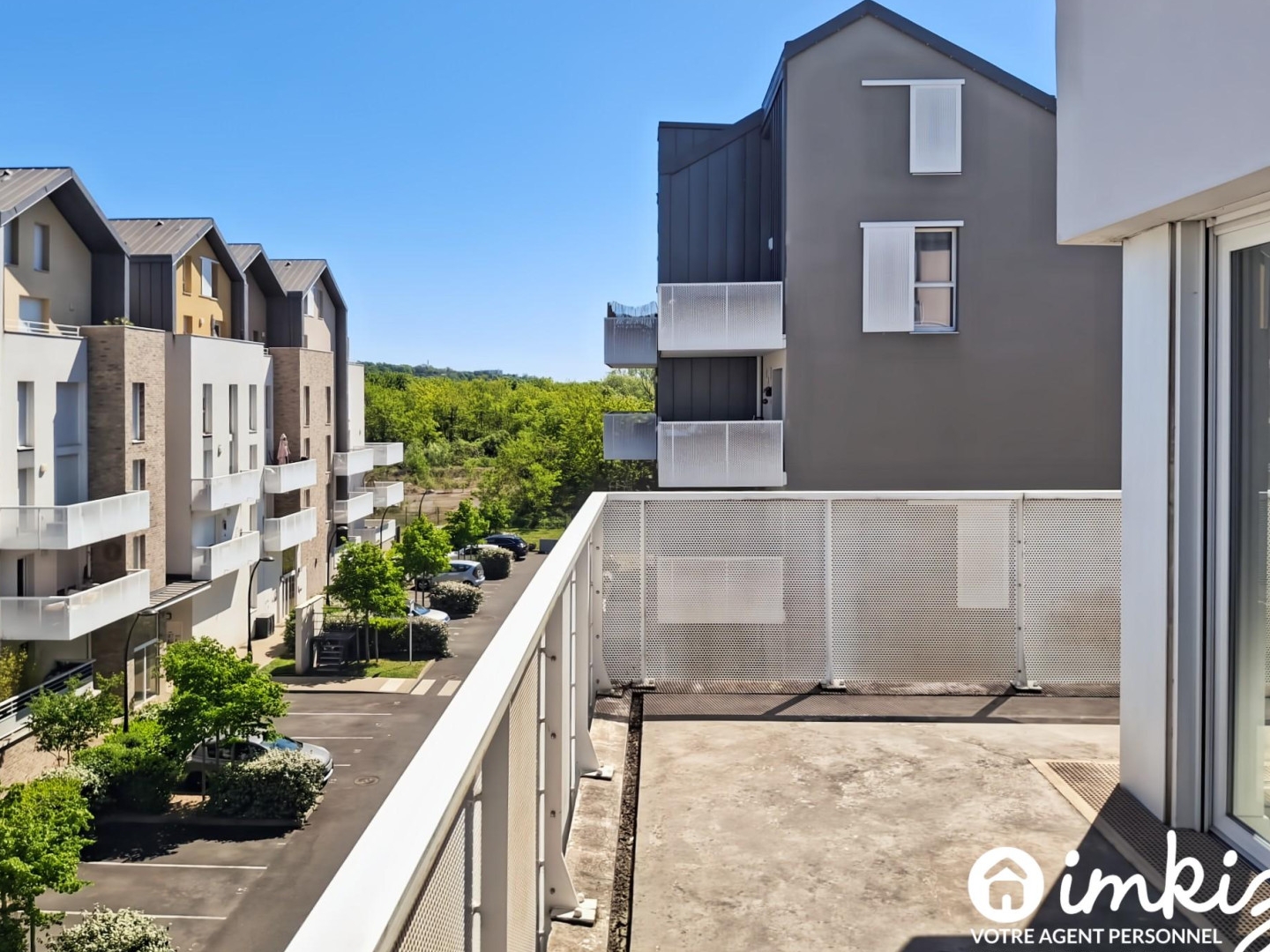Appartement 3 pièces - Balcon 13m²
