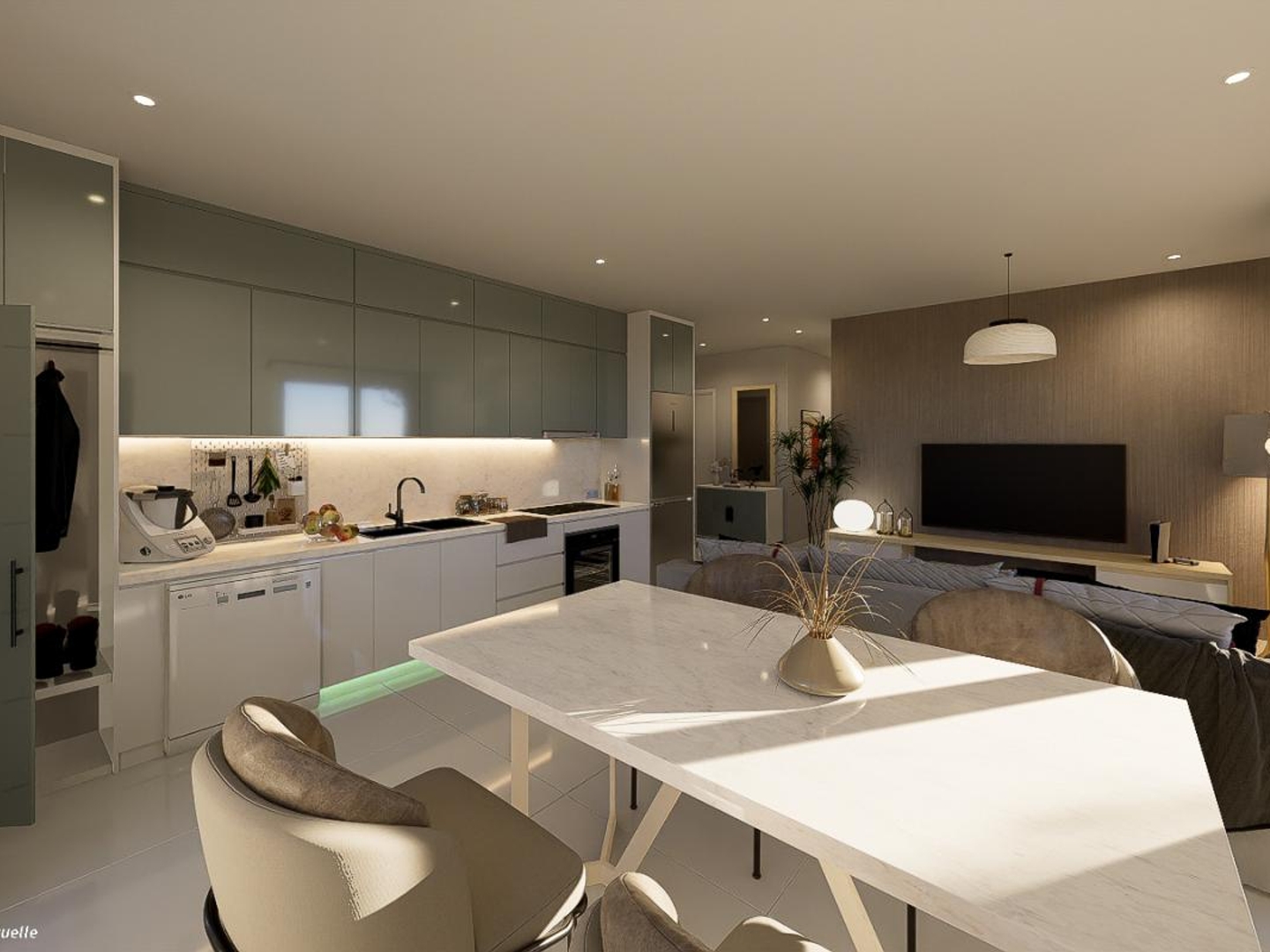Terrain + maison 75 m²