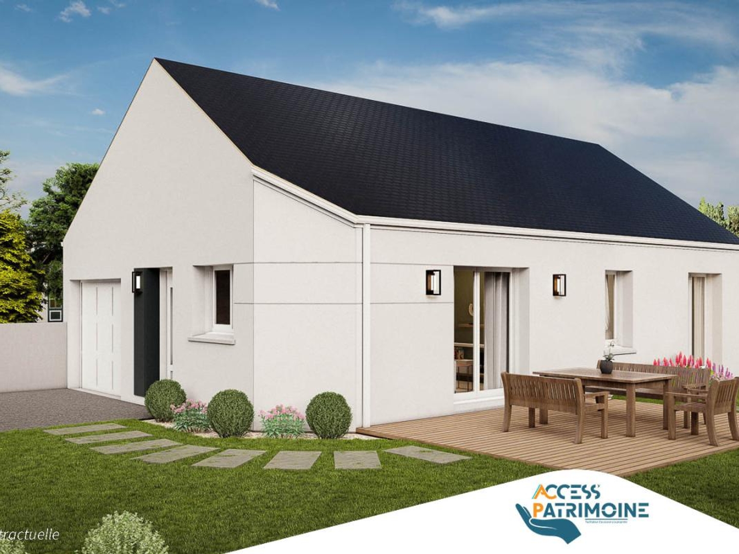 Maison à vendre - 75m2 - Le Temple-De-Bret... (44360)