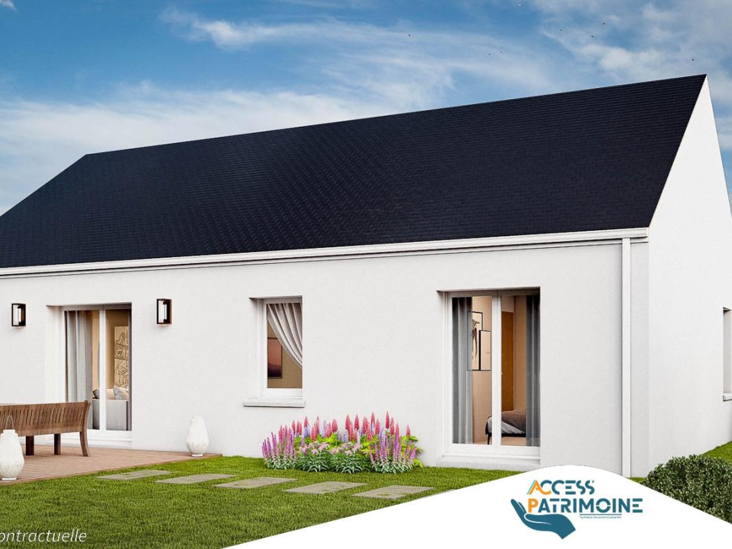 Maison à vendre - 75m2 - Le Temple-De-Bret... (44360)