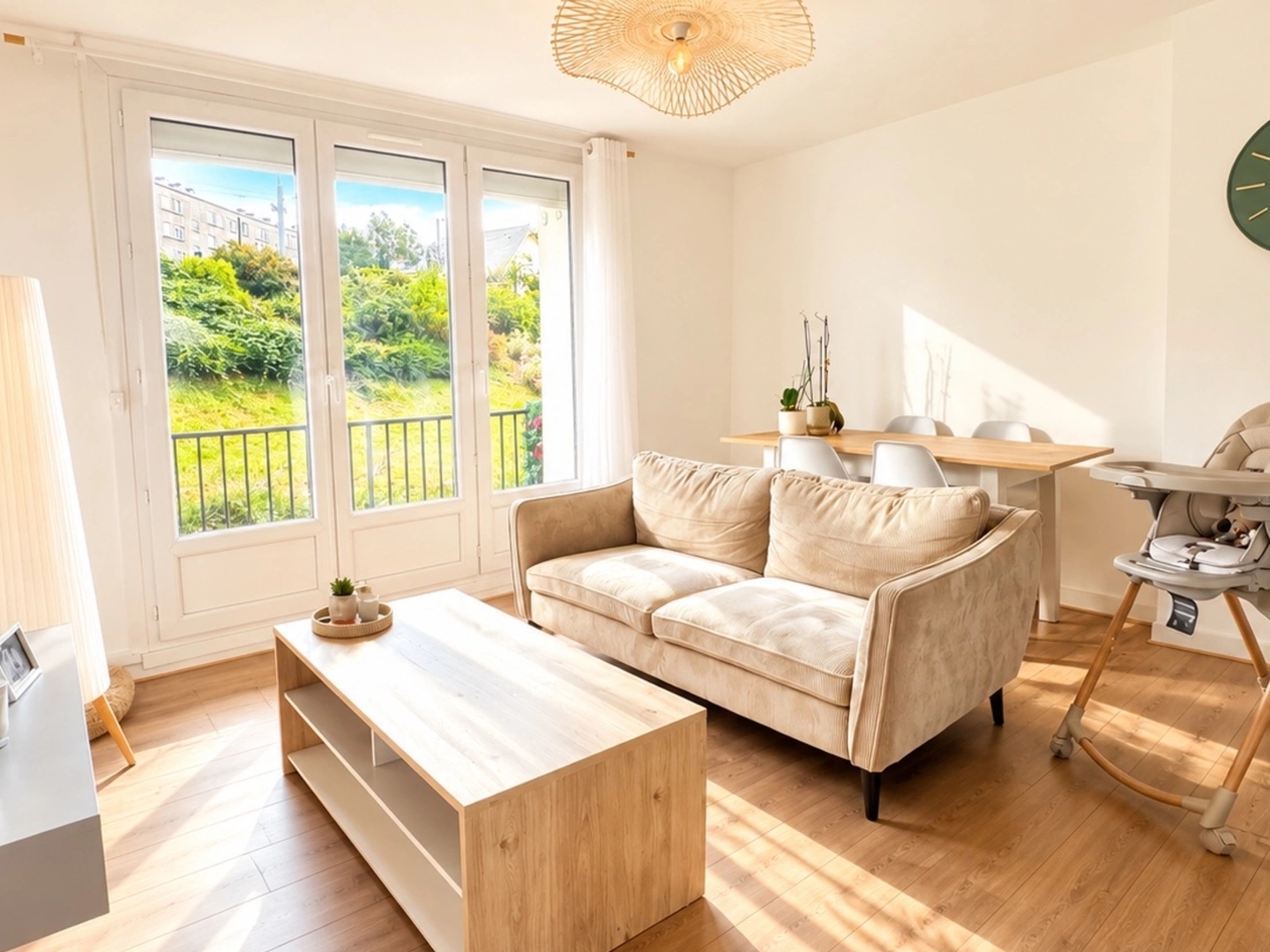 Appartement 3 pièces 58 m²