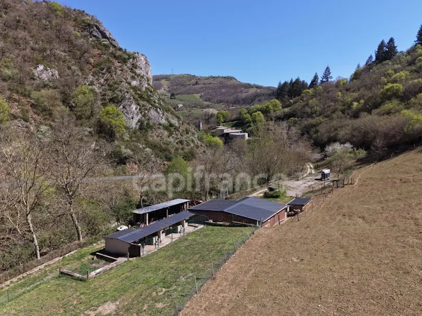 Terrain à vendre - 3000m2 - Brusque (12360)