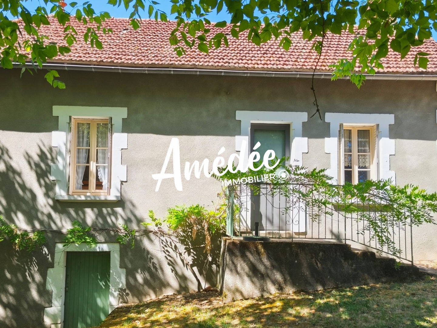 Maison à vendre - 2 pièces - 58m2 - Aynac (46120)