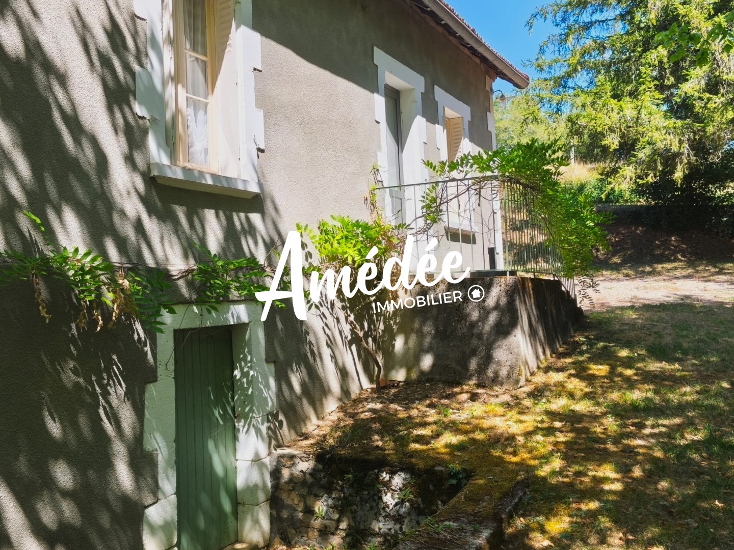 Maison à vendre - 2 pièces - 58m2 - Aynac (46120)