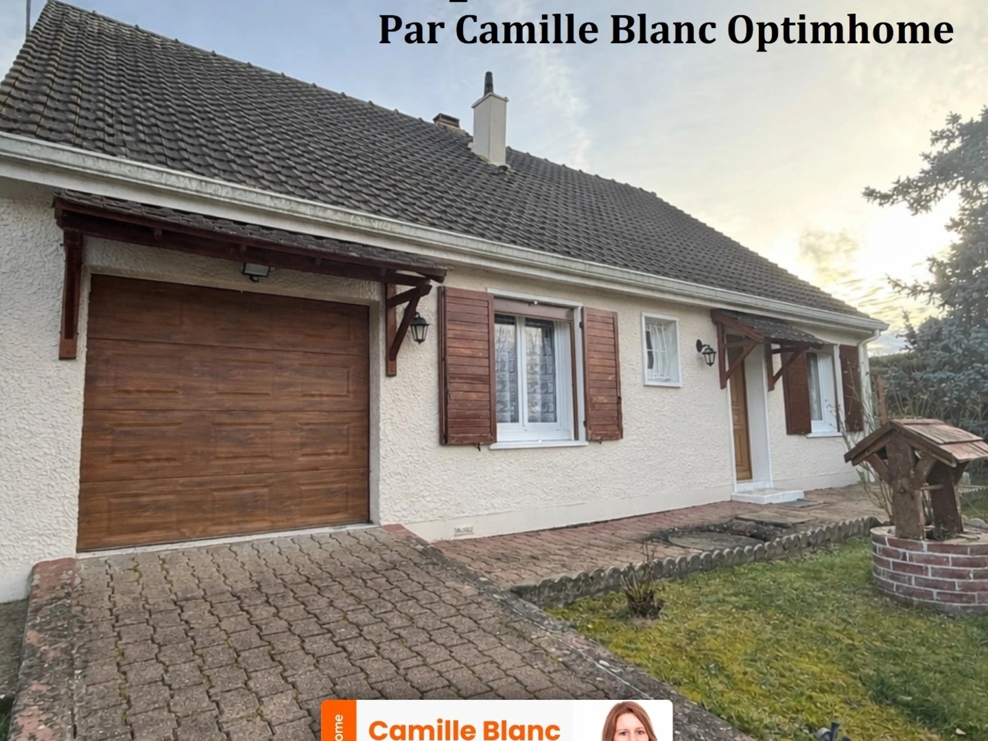 🏡 Maison de plain-pied avec jardin - environnement très calme à 5 min de Maintenon