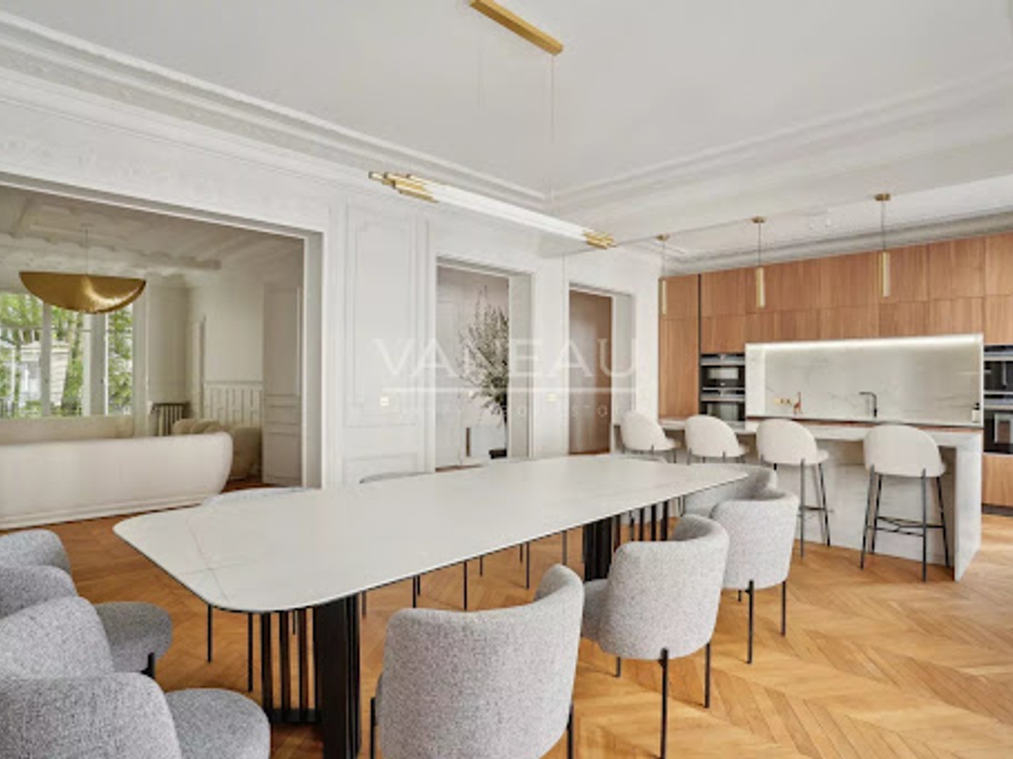 Appartement à vendre - 7 pièces - 190m2 - Paris 16e (75016)