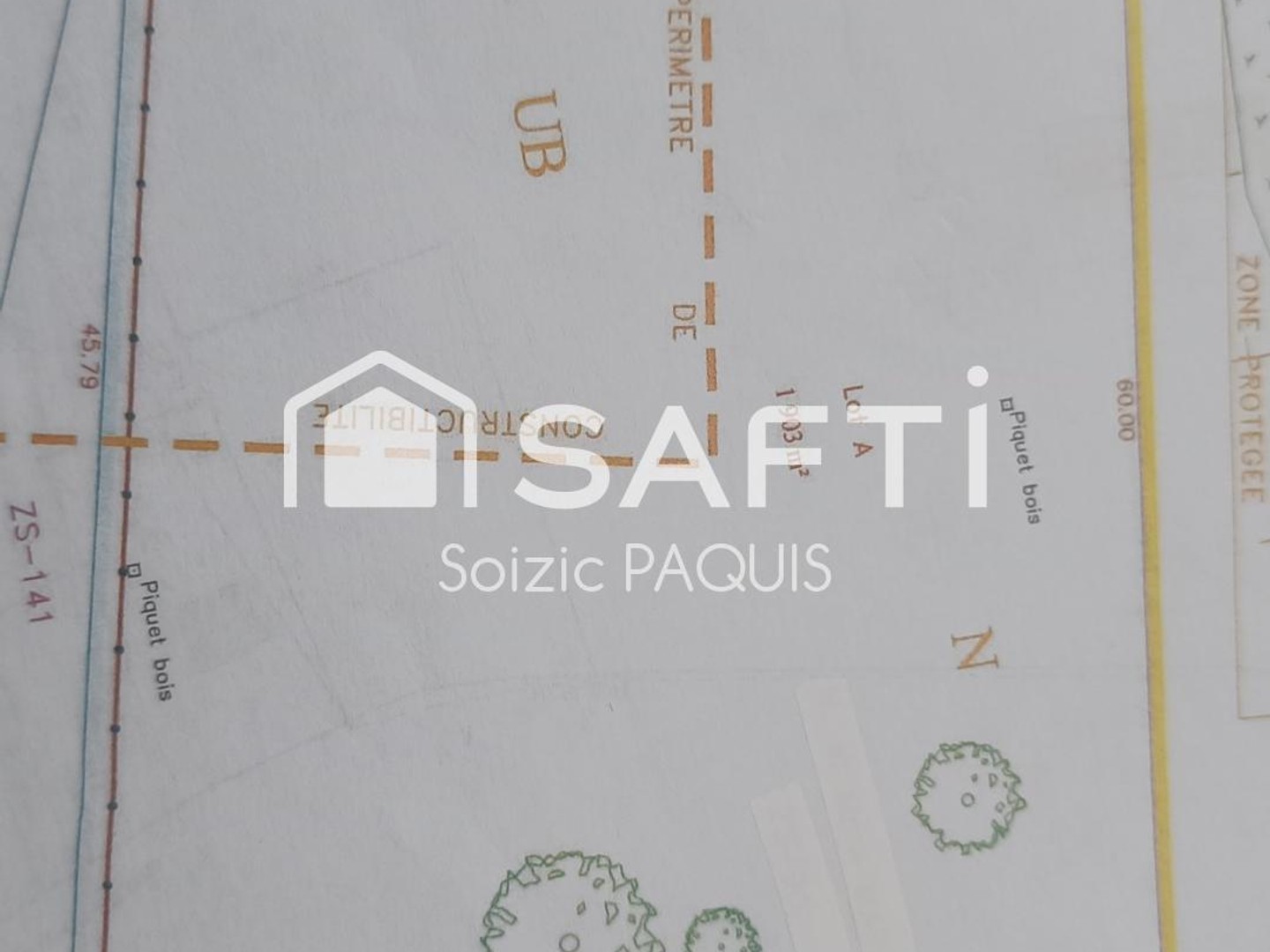 Terrain à vendre - 1903m2 - Marigny-En-Orxois (02810)