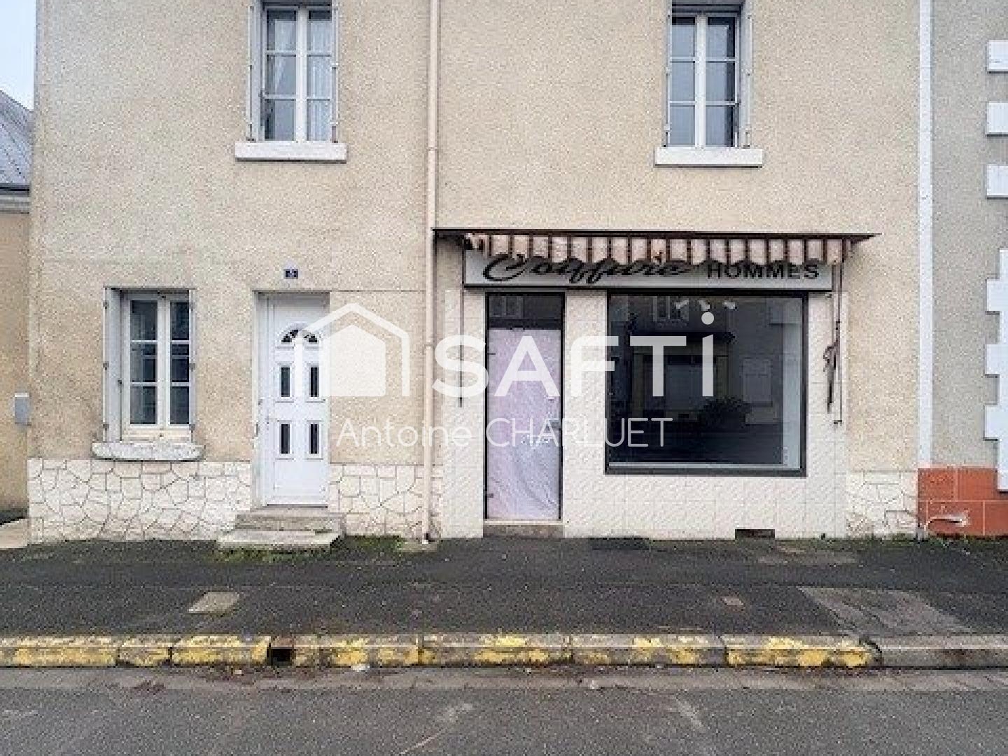 Maison de 97 m² - deux chambres - ancien salon de coiffure