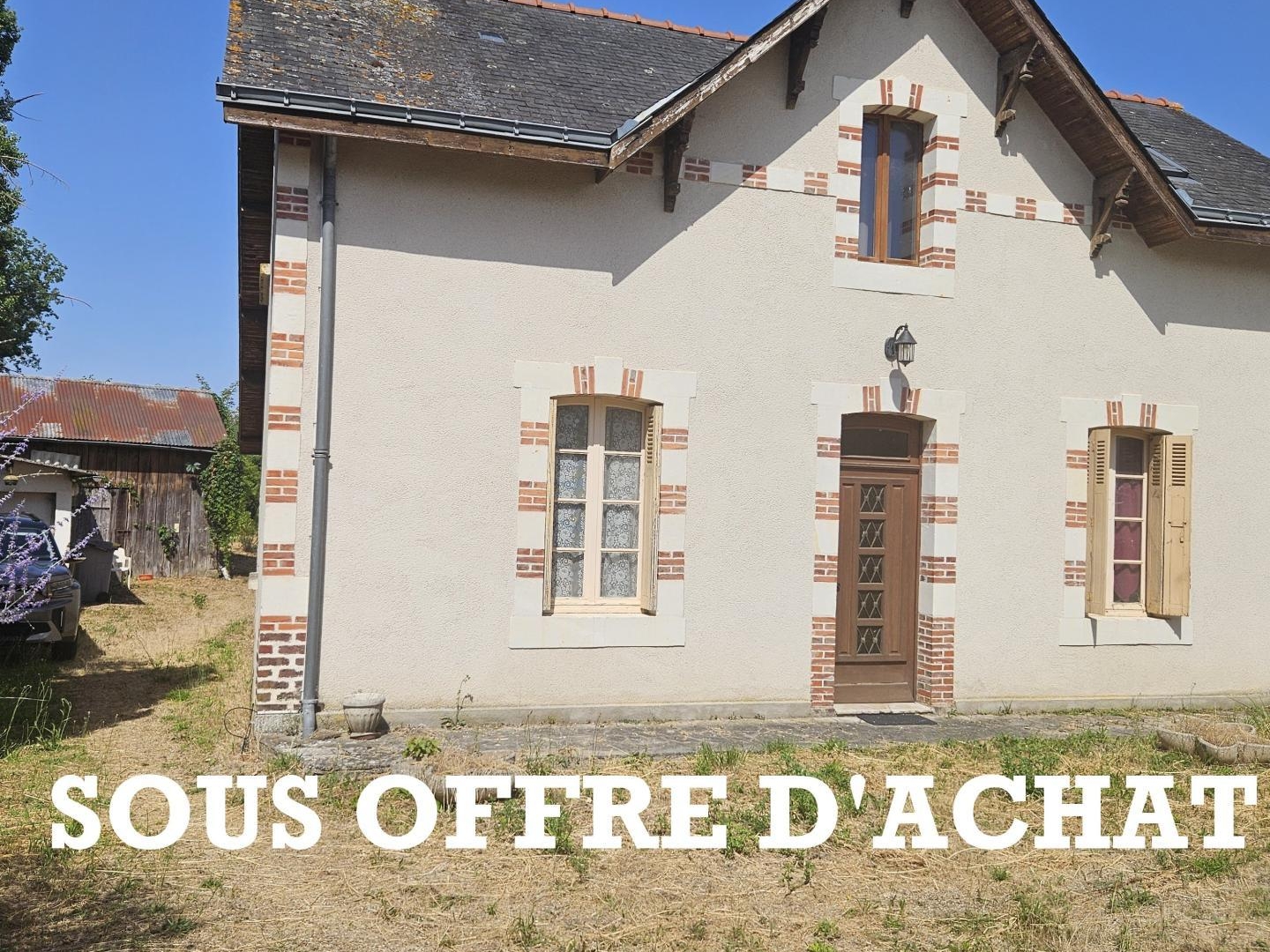 MAISON 3 CHAMBRES AUTHENTIQUE, LUMINEUSE ET PLEINE DE POSSIBILITÉS.