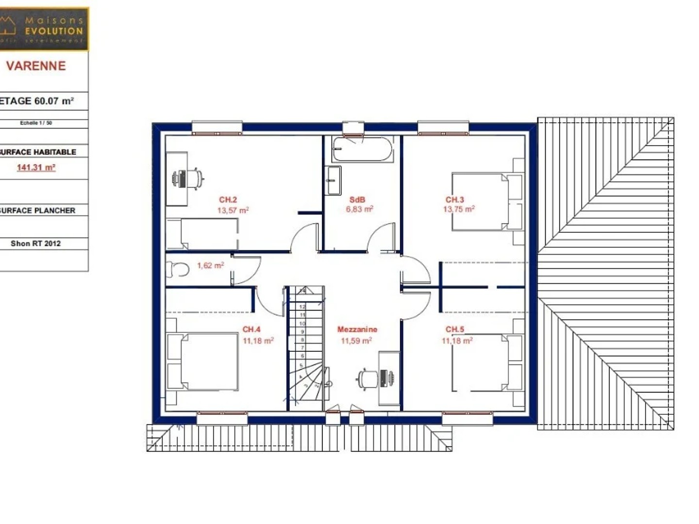 Terrain 862 m²