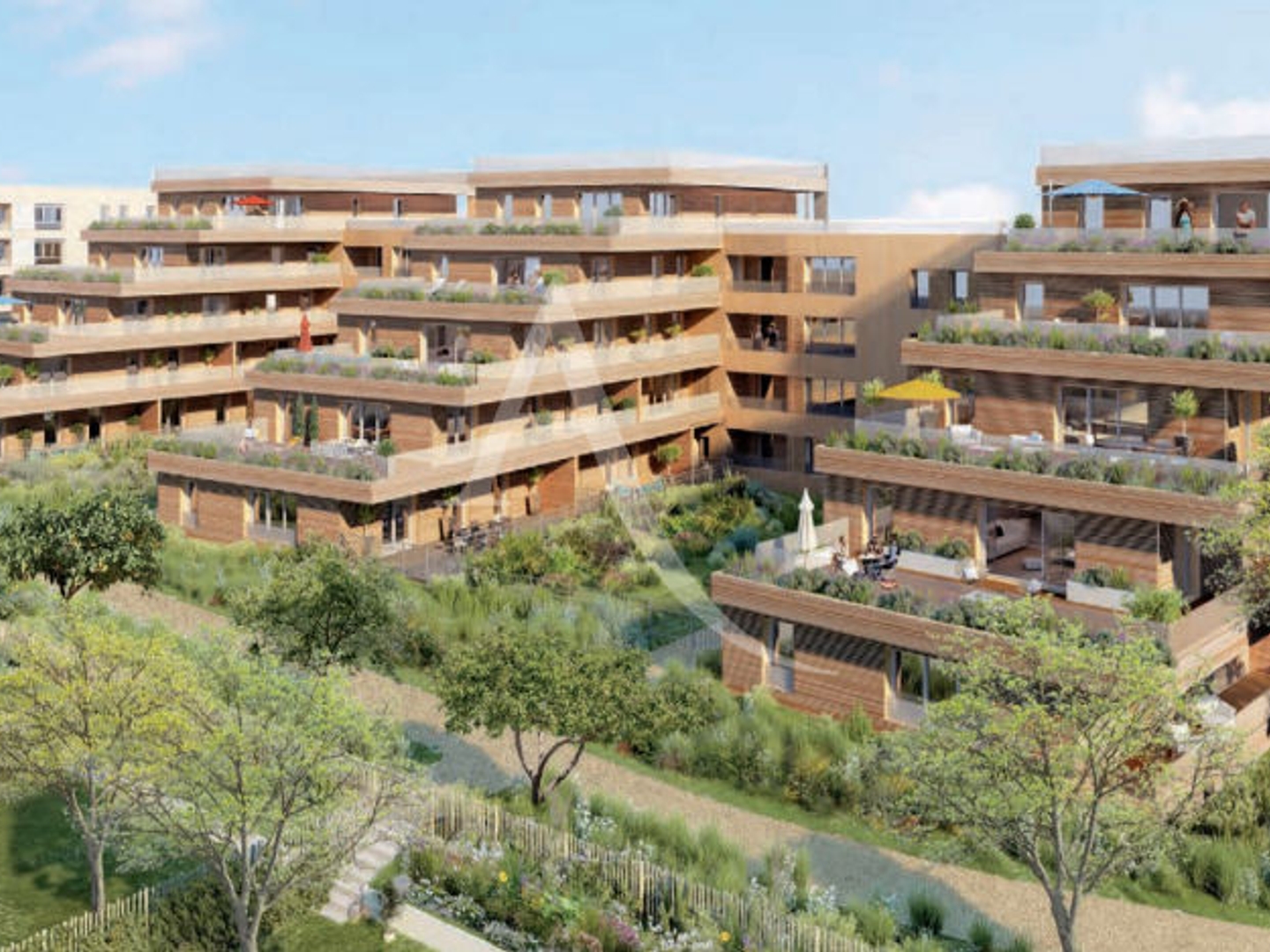 Appartement Type 4 avec terrasse de 35m² disponible de suite