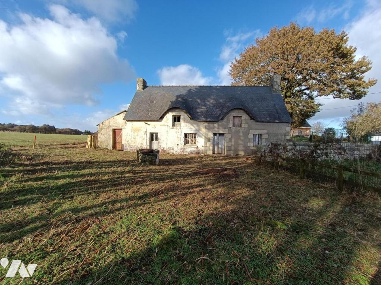 Maison à vendre - 2 pièces - 40m2 - Pluméliau-Bieuzy (56930)