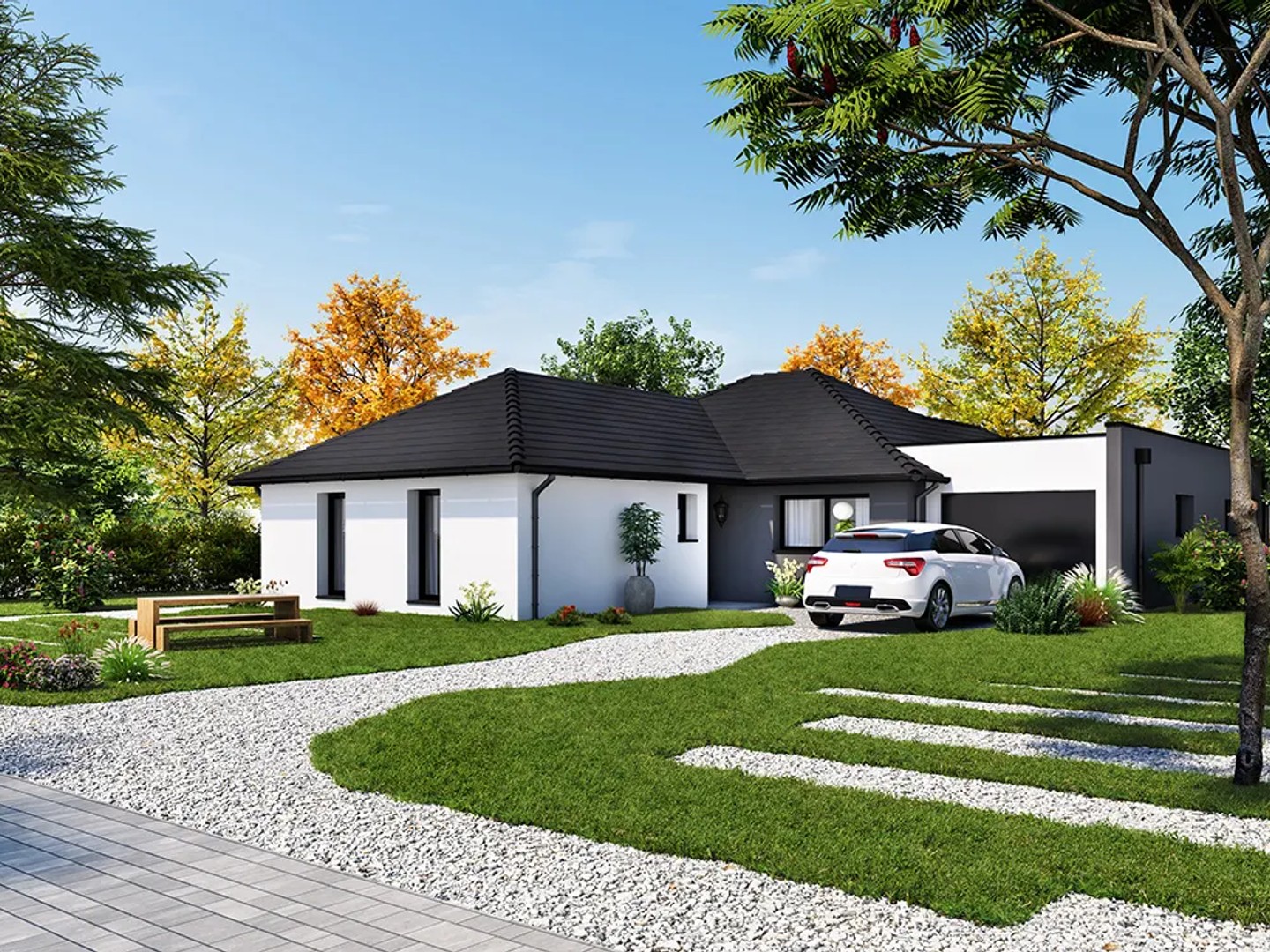 Maison neuve 5 pièces 137 m²