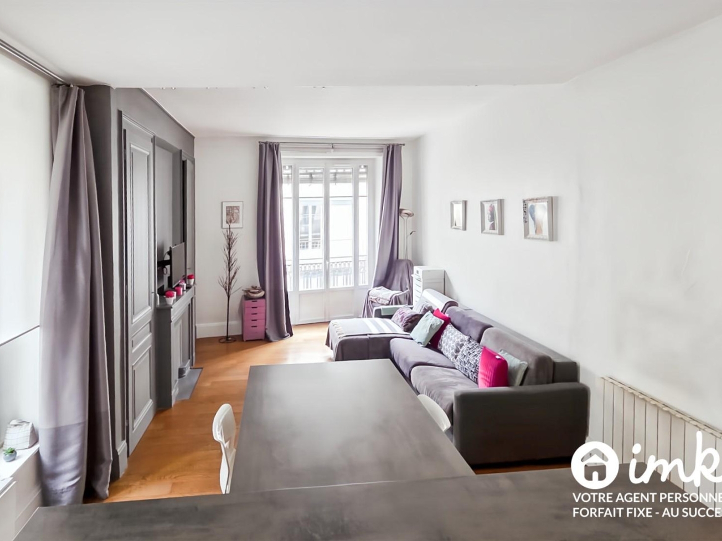 T2 de 58m2 rénové avec balcon- Préfecture/Liberté