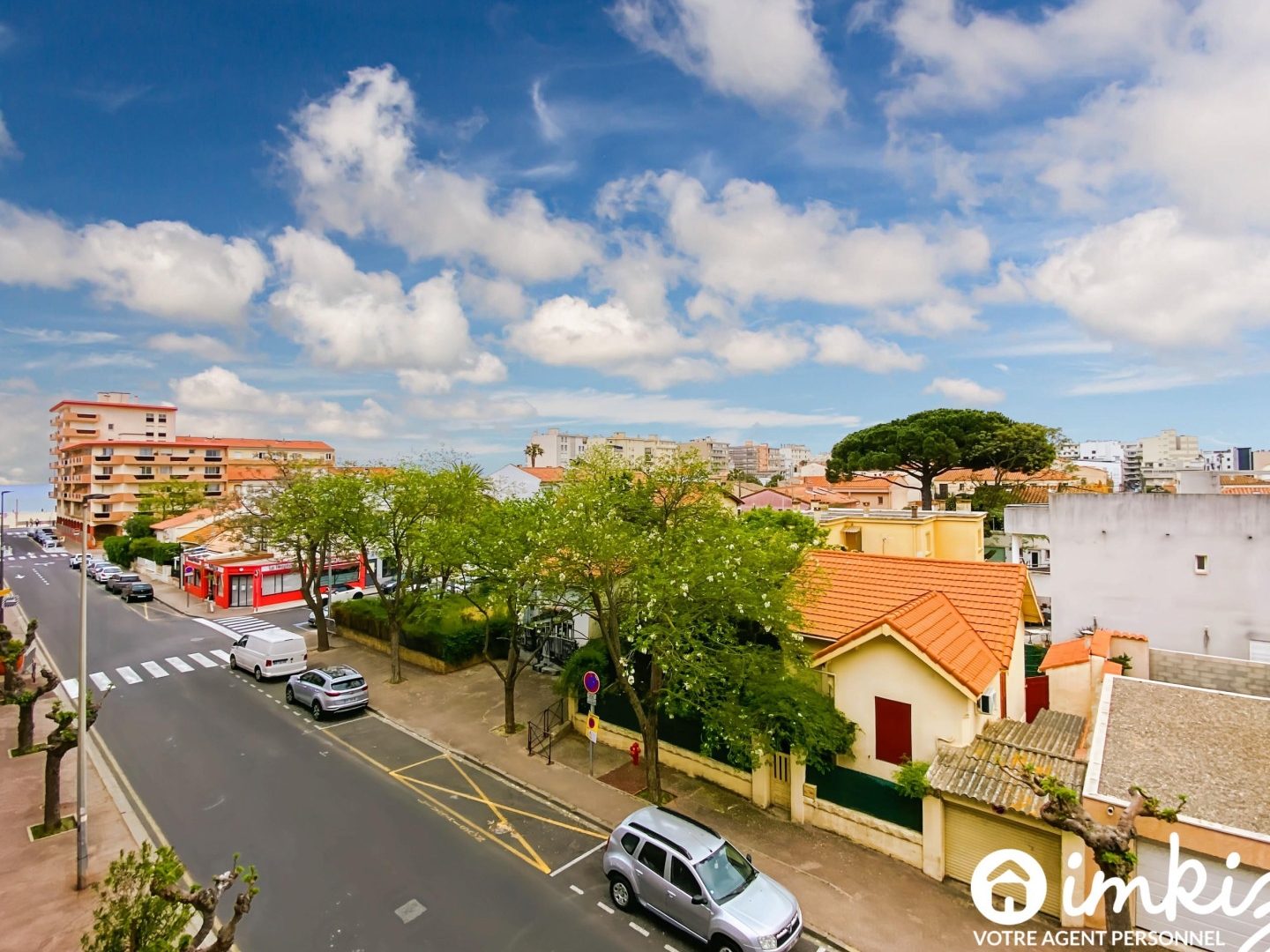 T2 CANET-PLAGE – BALCON SUD – ASCENSEUR