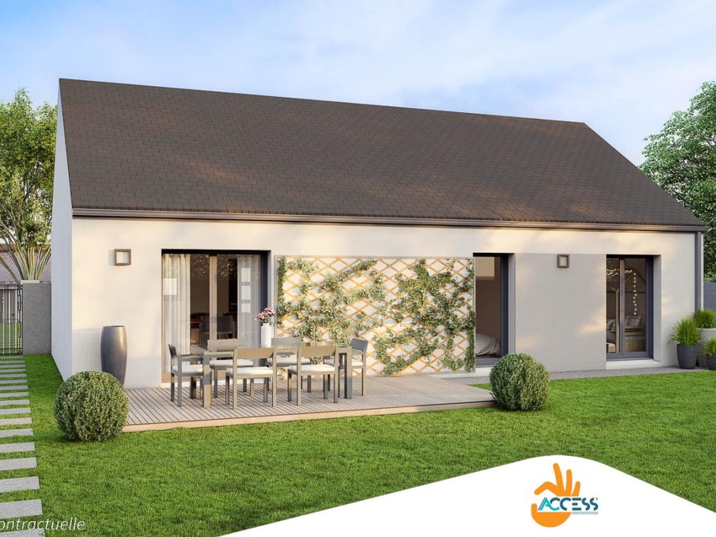 Maison à vendre - 79m2 - Neuillé-Pont-Pierre (37360)