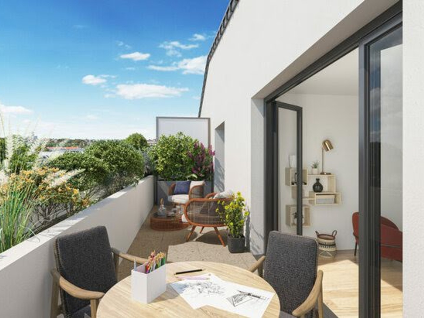 Appartement 2 pièces 44 m²