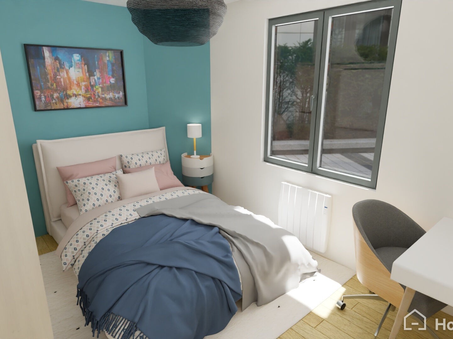 Appartement 2 pièces 23 m²