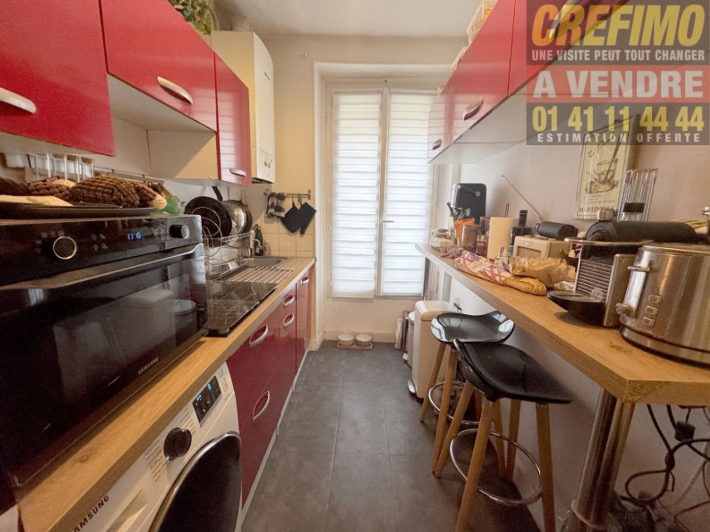 Appartement à vendre - 2 pièces - 41m2 - Courbevoie (92400)