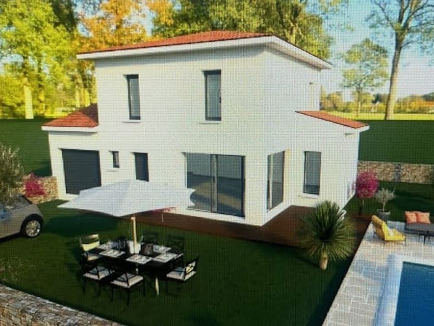 Terrain 500 m²