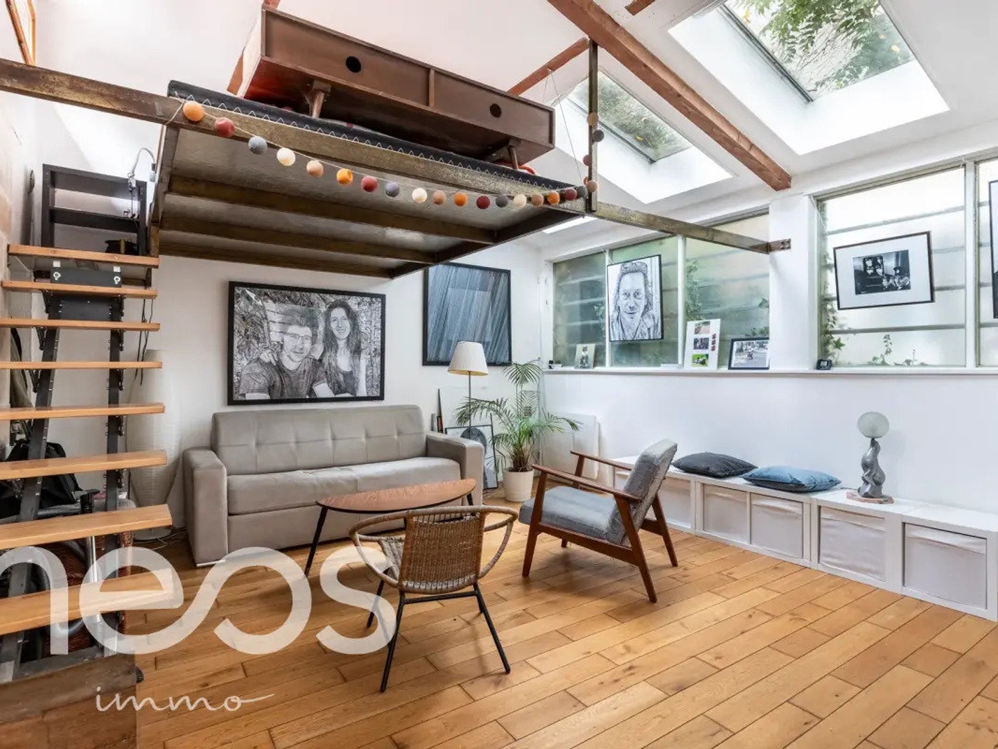 Maison à vendre - 1 pièce - 36m2 - Paris 20e (75020)