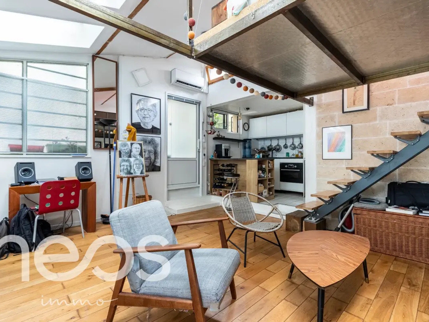 Maison à vendre - 1 pièce - 36m2 - Paris 20e (75020)