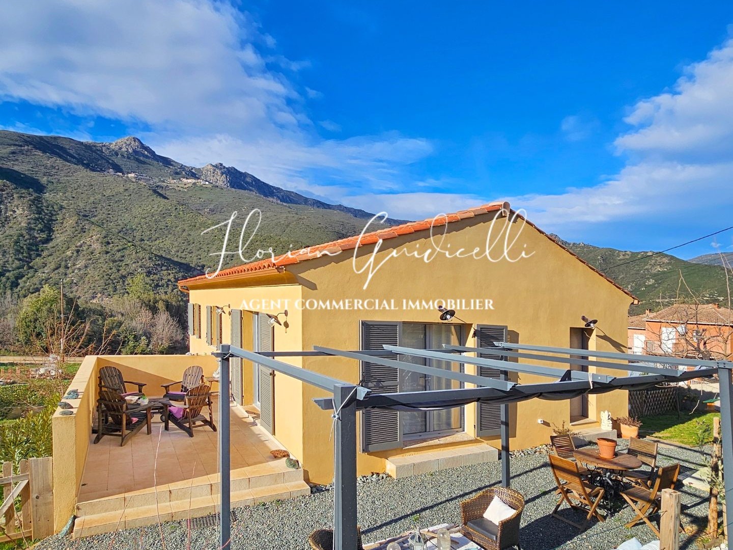 Maison à vendre - 5 pièces - 90m2 - Ponte Novu (20235)