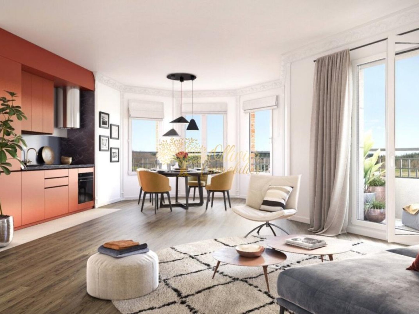 Appartement à vendre - 2 pièces - 40m2 - Noiseau (94880)