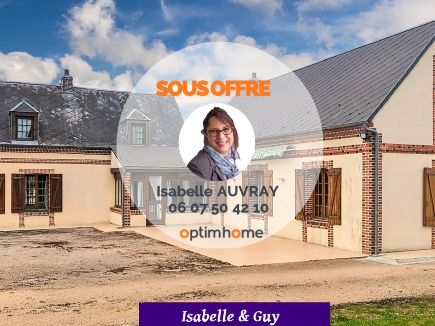 Maison à vendre 7 pièces Proche de VERNEUIL SUR AVRE (27)
