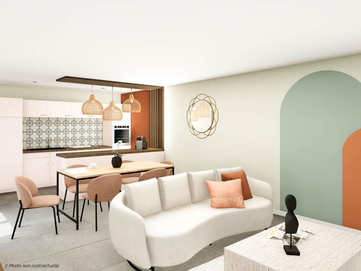 Terrain + maison 87 m²