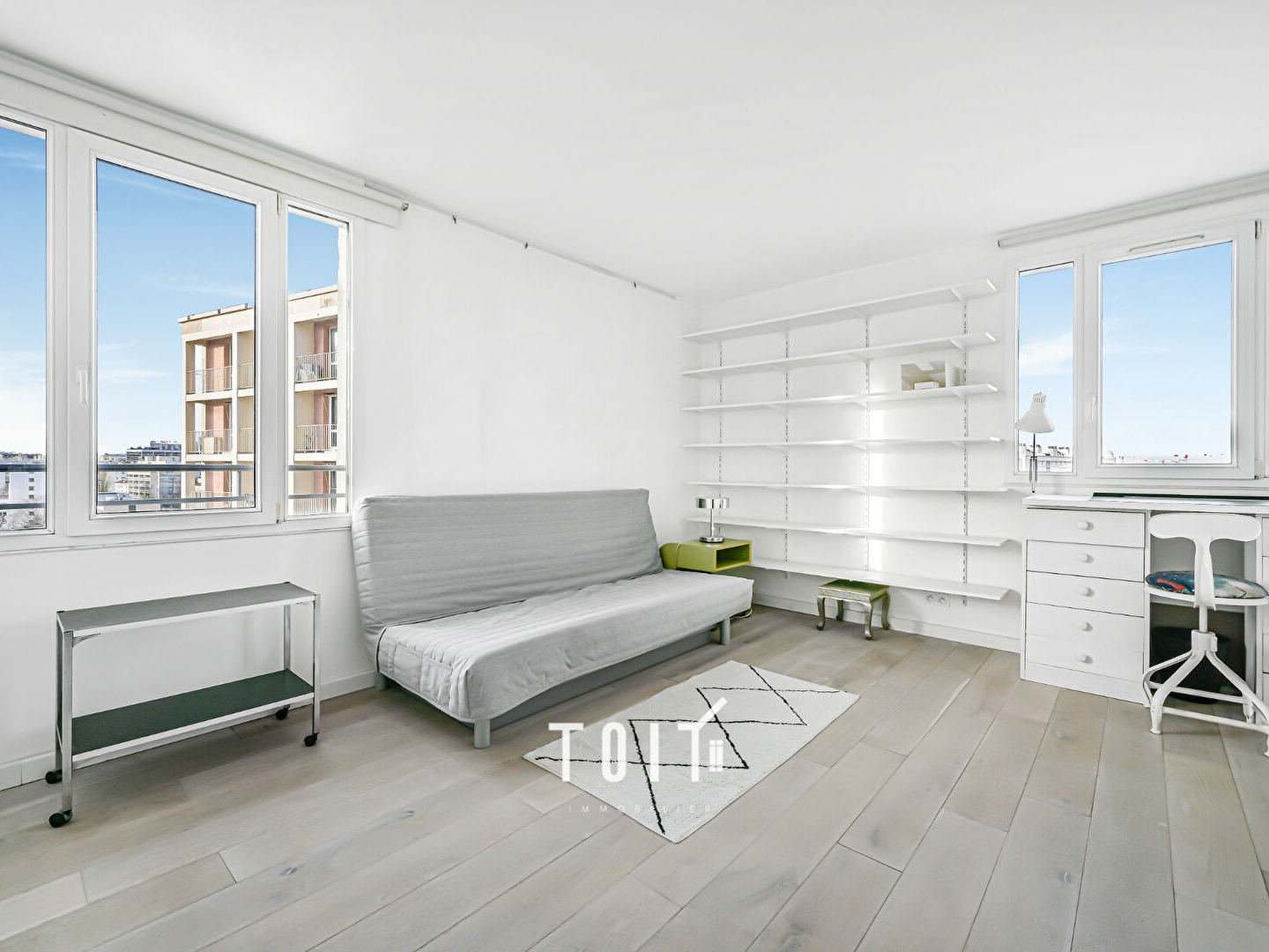 Appartement à vendre - 6 pièces - 107m2 - Paris 13e (75013)