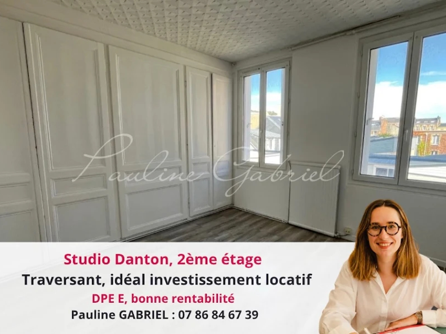 Studio 1 pièce 26 m²