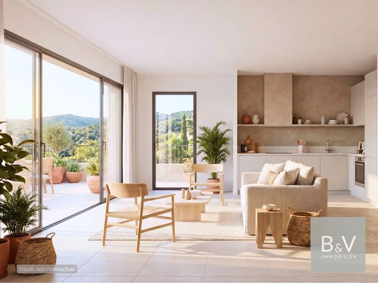 Appartement à vendre - 3 pièces - 66m2 - Mougins (06250)
