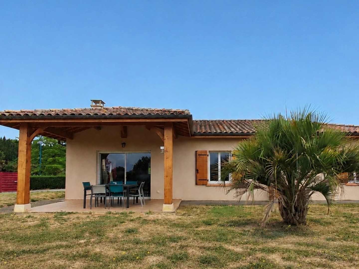 Maison de plain-pied de 100 m² avec vue sur les Pyrénées - Masseube