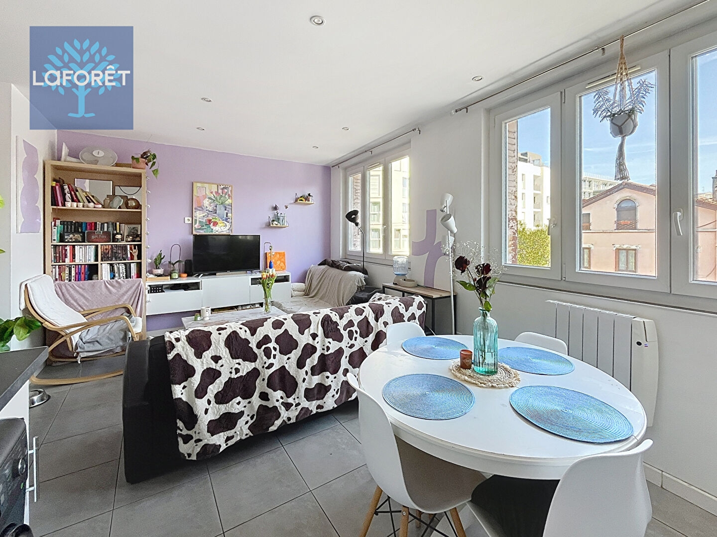 Appartement à vendre - 3 pièces - 50m2 - Villeurbanne (69100)