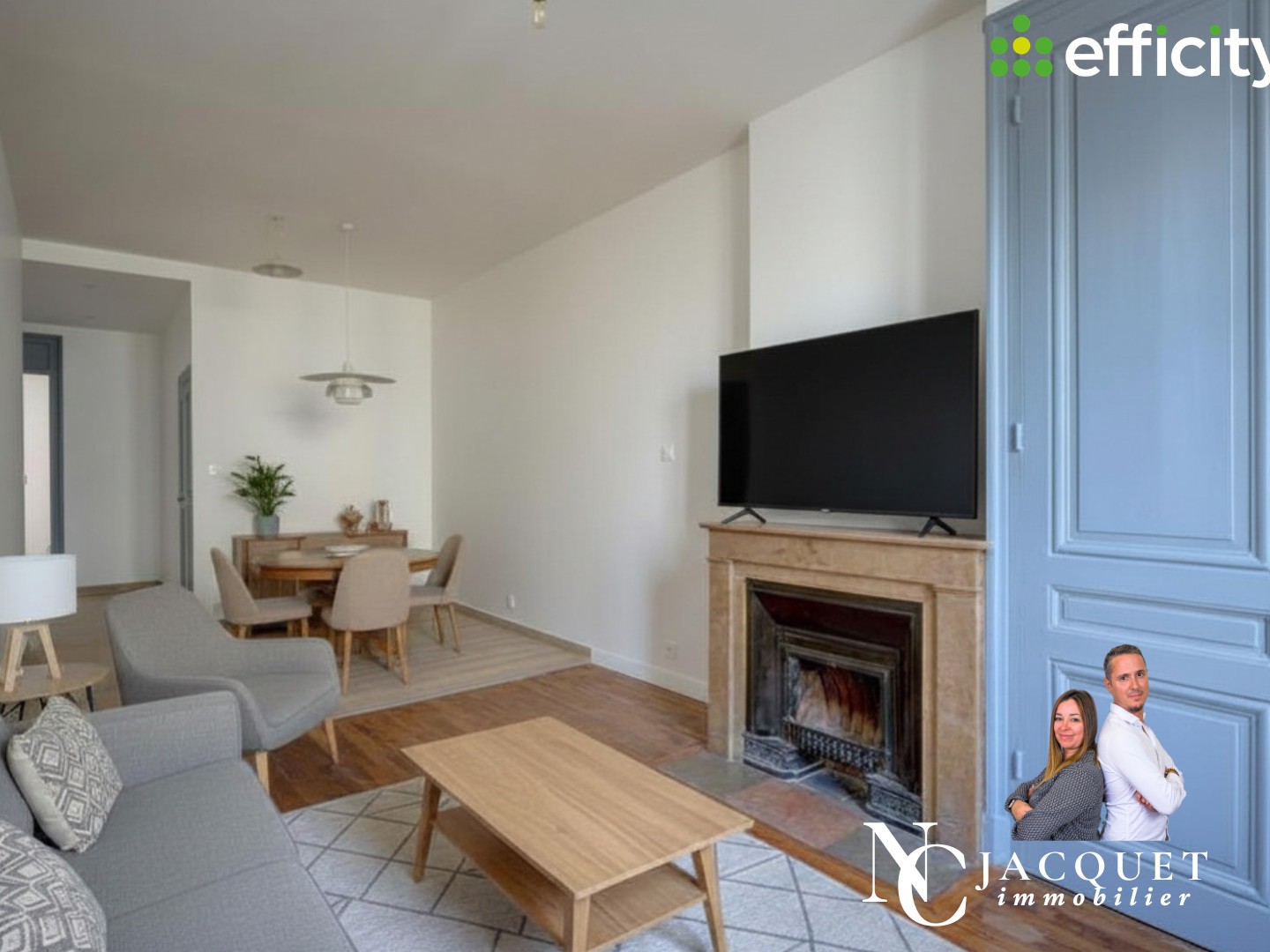 Appartement 3 pièces 56 m²