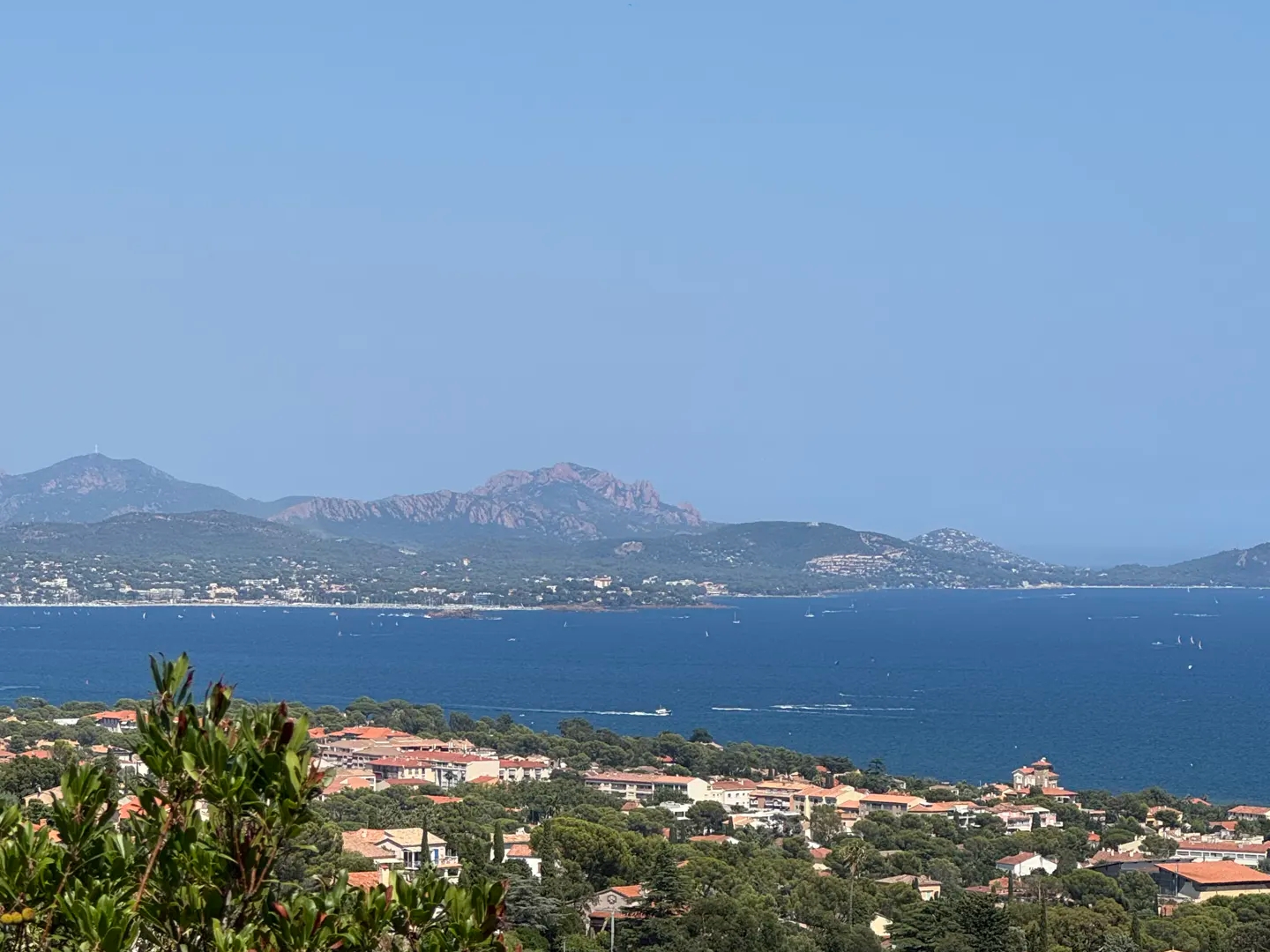 Magnifique terrain avec vue mer