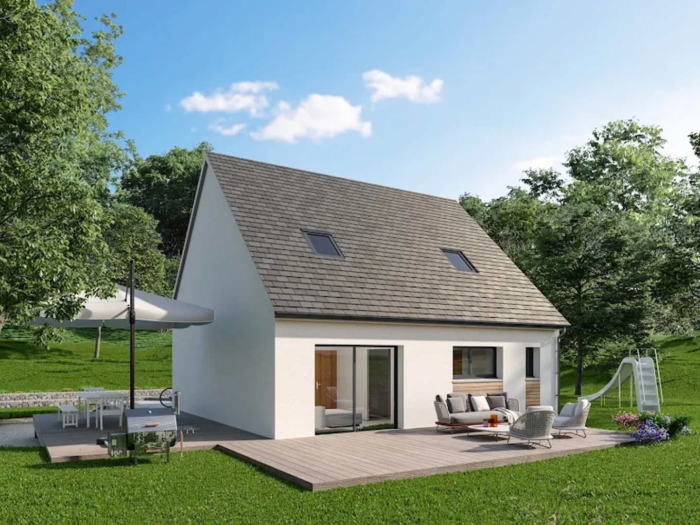 Maison neuve 4 pièces 85 m²