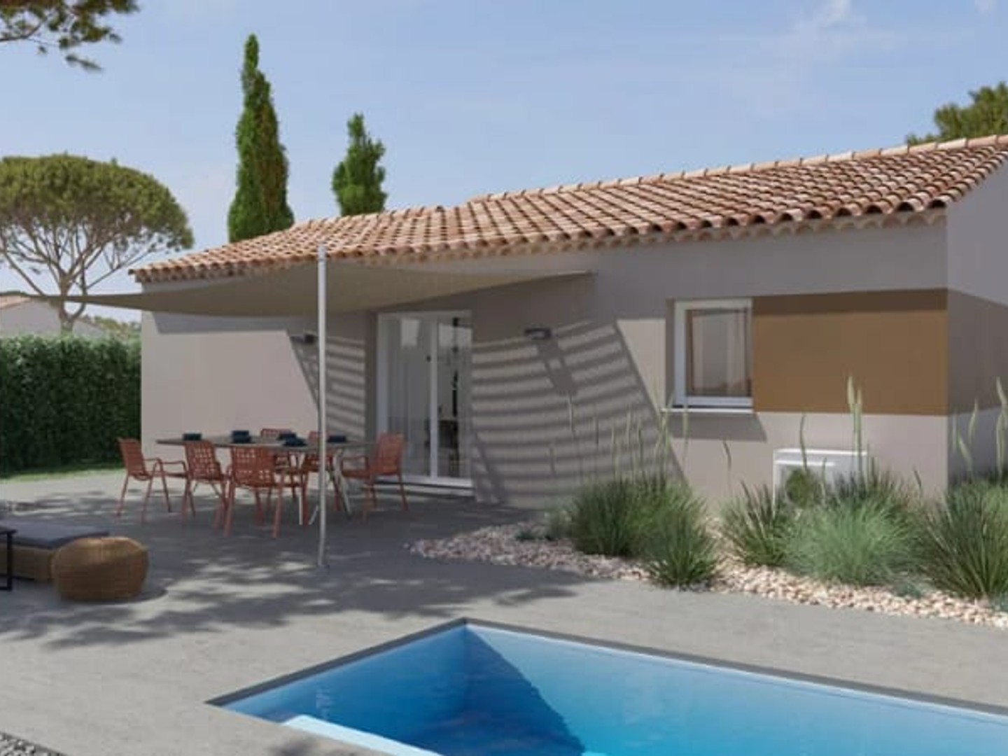 Maison neuve 3 pièces 50 m²