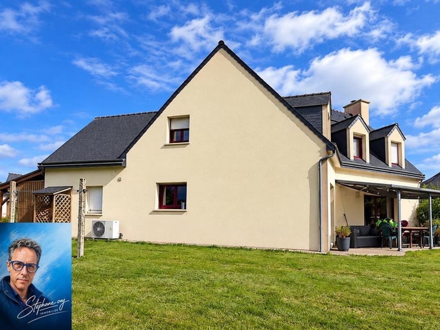 Maison à vendre - 6 pièces - 164m2 - Louargat (22540)