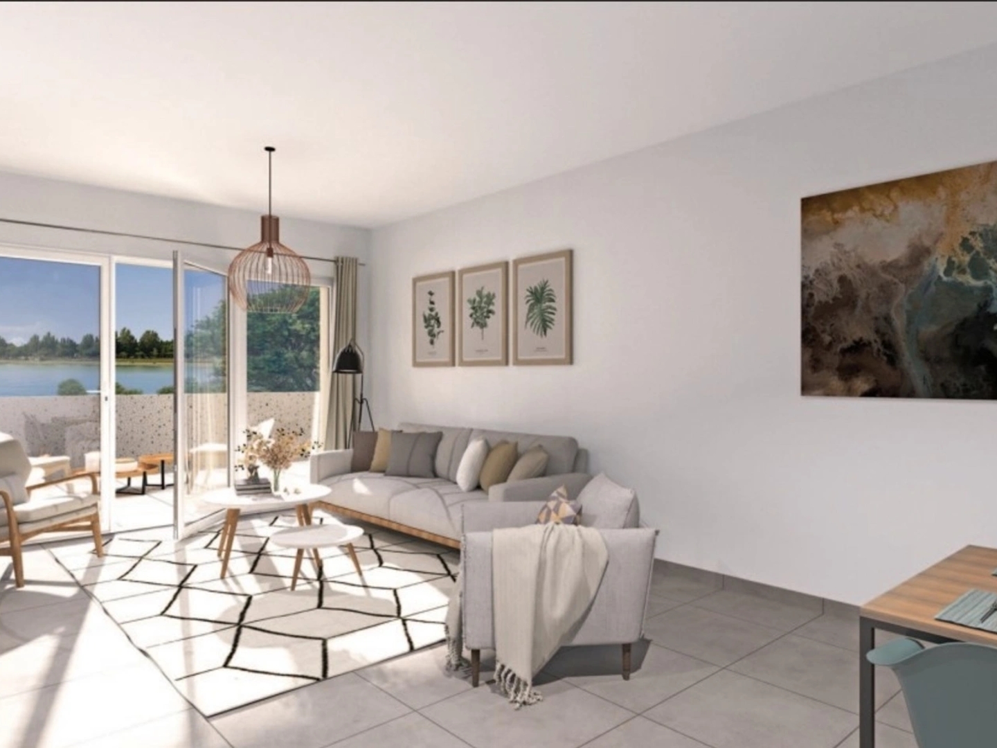 Appartement 2 pièces 46 m²