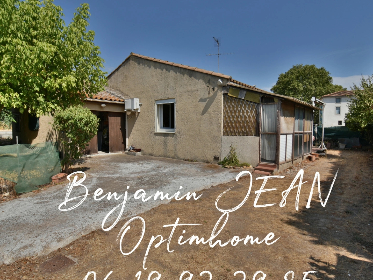 Maison 62m² de plain-pied au calme à 3 minutes à pied du centre-ville