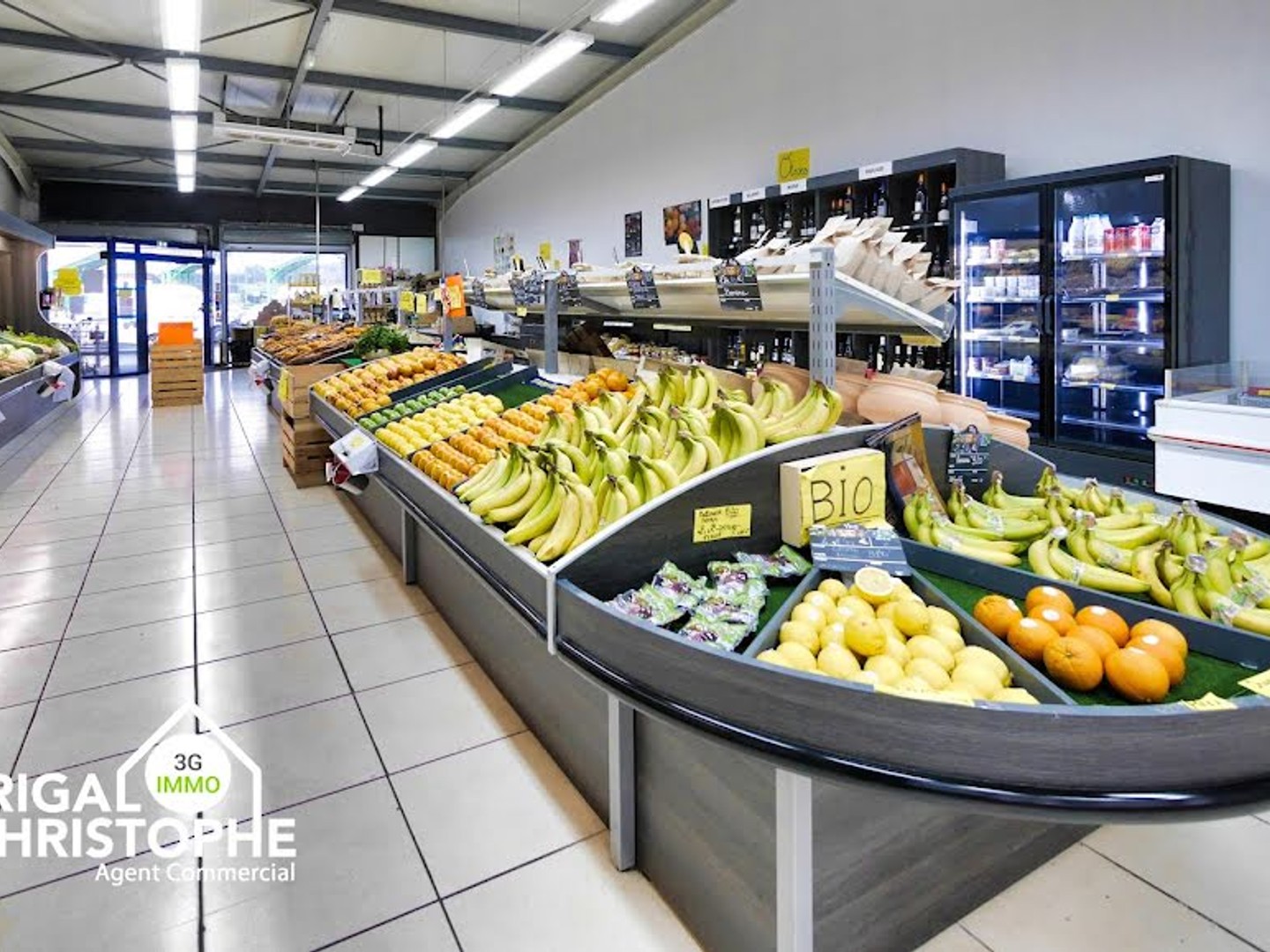 Fonds de commerce 1 pièce 135 m²